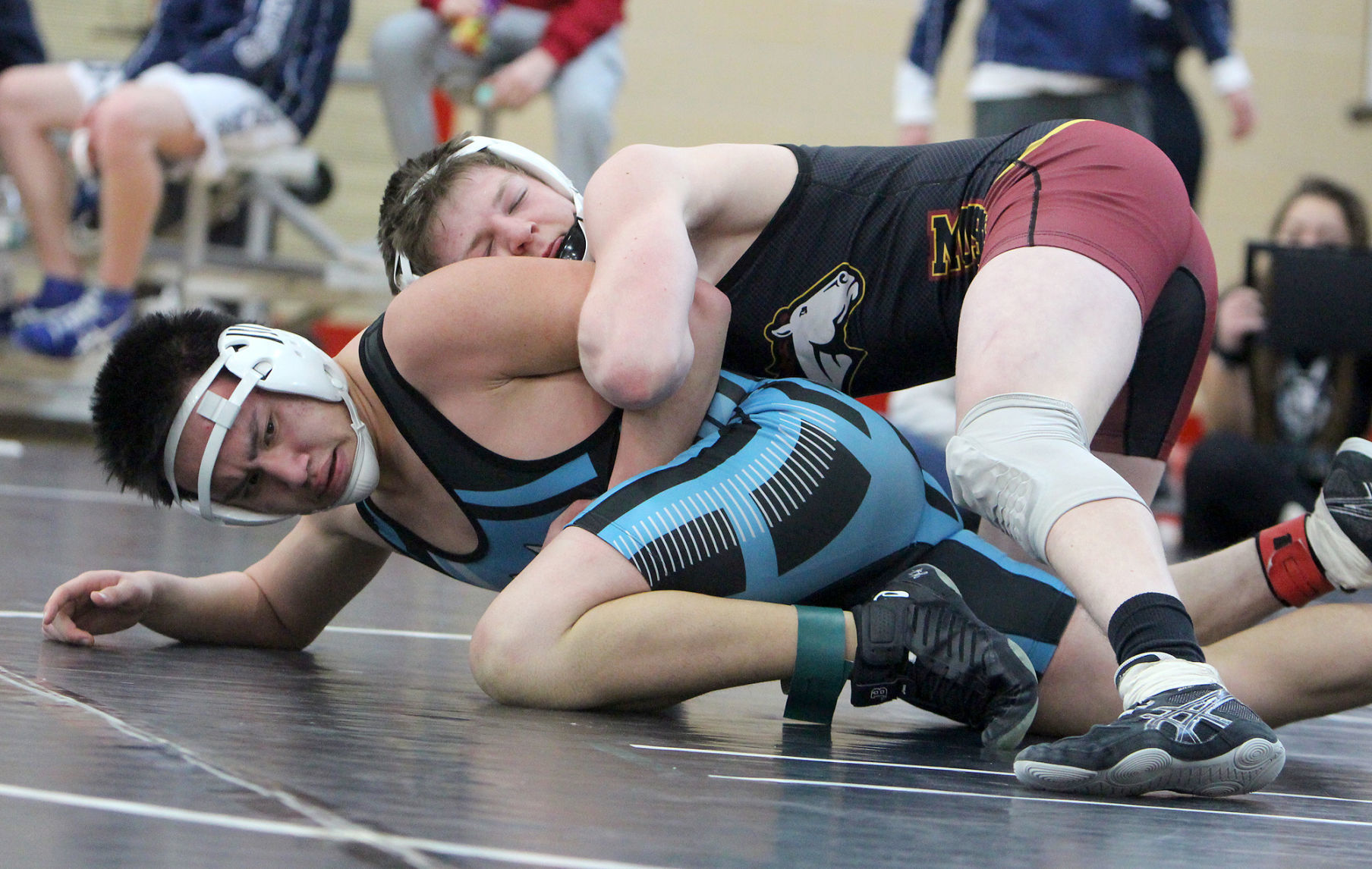 Division 1 wrestling regional at Chippewa Falls 2-9-19